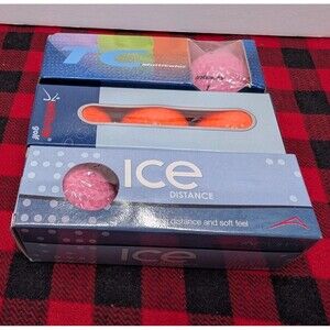 Intech TC, Ativa Distance Titanium, Acuity ICE Golf Balls - Lot of 3 Sleeves